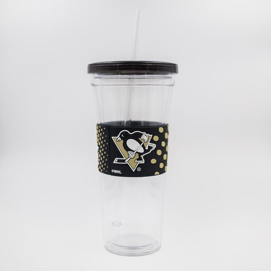 Pittsburgh Penguins 24oz PVC Wrap Sip N Go