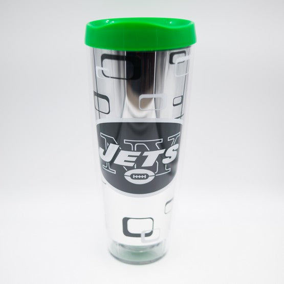 New York Jets 26oz Tritan Foil Tumbler
