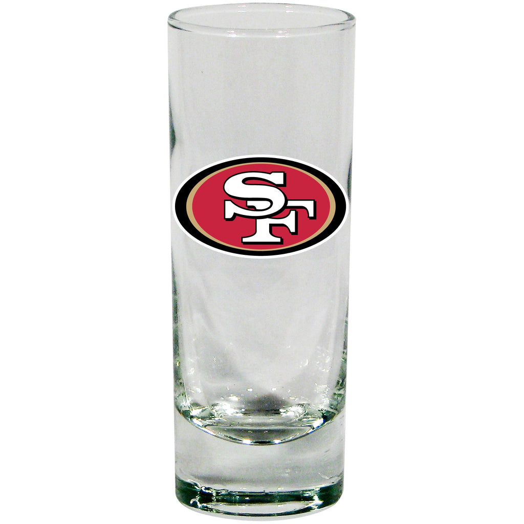 San Francisco 49ers 2 oz Cordial Shot Glass