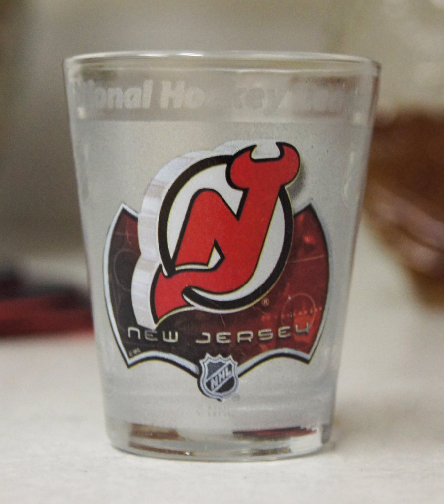 New Jersey Devils 2 oz Hi Def Shot Glass