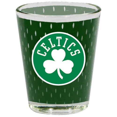 Boston Celtics 2 Oz Jersey Shot Glass