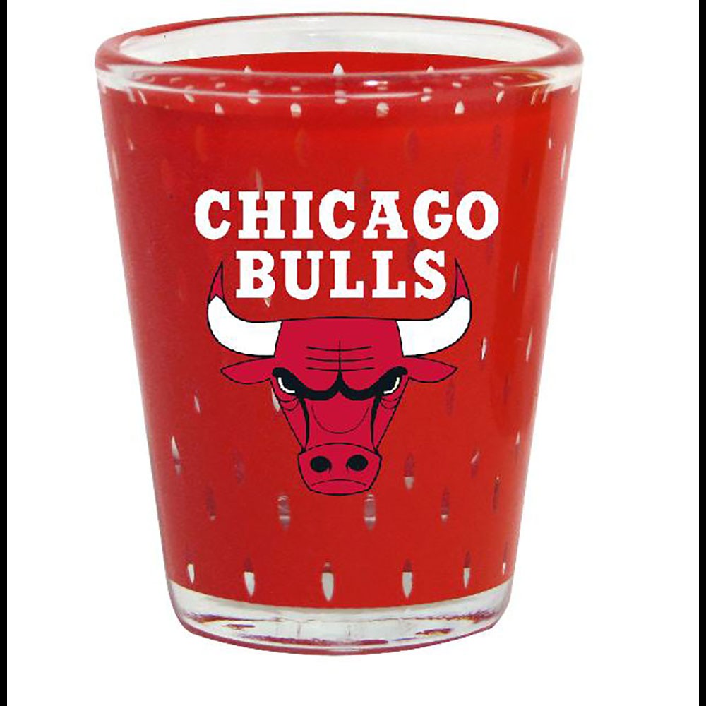 Chicago Bulls 2 Oz Jersey Shot Glass