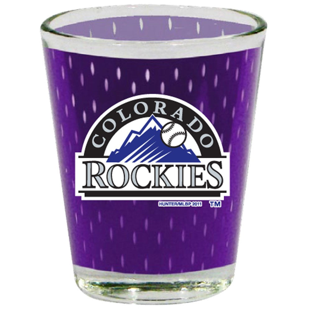 Colorado Rockies 2 Oz Jersey Shot Glass