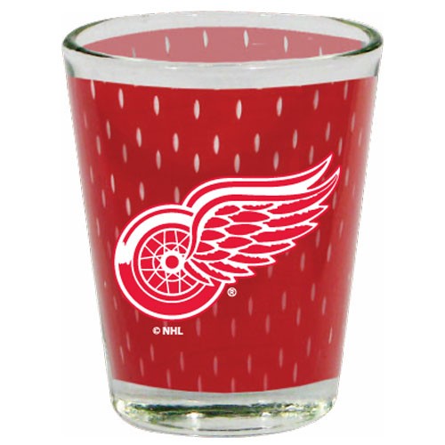 Detroit Red Wings 2 Oz Jersey Shot Glass