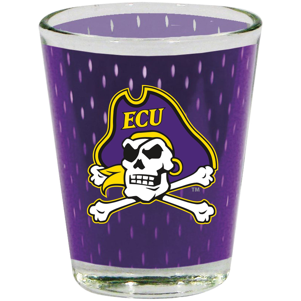 East Carolina Pirates 2 Oz Jersey Shot Glass