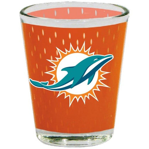 Miami Dolphins 2 Oz Jersey Shot Glass