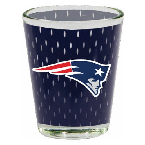 New England Patriots 2 Oz Jersey Shot Glass