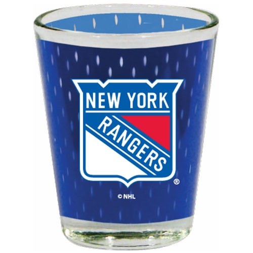 New York Rangers 2 Oz Jersey Shot Glass