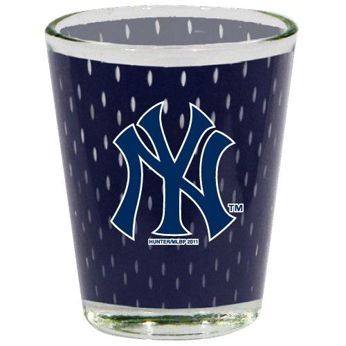 New York Yankees 2 Oz Jersey Shot Glass