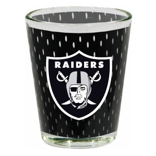 Oakland Raiders 2 Oz Jersey Shot Glass