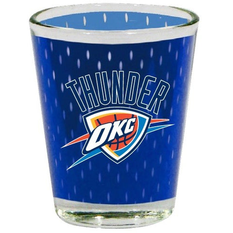 Oklahoma City Thunder 2 Oz Jersey Shot Glass