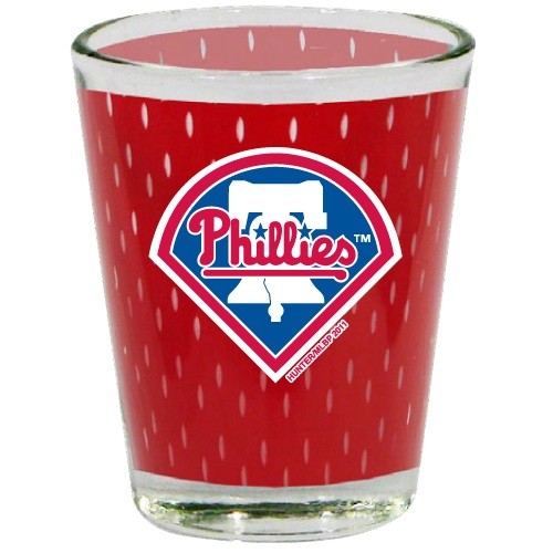 Philadelphia Phillies 2 Oz Jersey Shot Glass