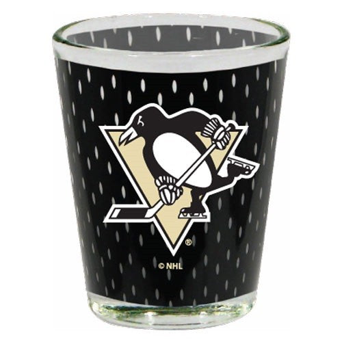 Pittsburgh Penguins 2 Oz Jersey Shot Glass