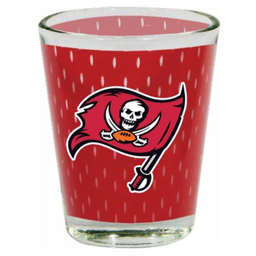 Tampa Bay Buccaneers 2 Oz Jersey Shot Glass