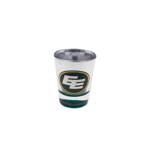 Edmonton Eskimos 2oz Mirrored Chrome Shot