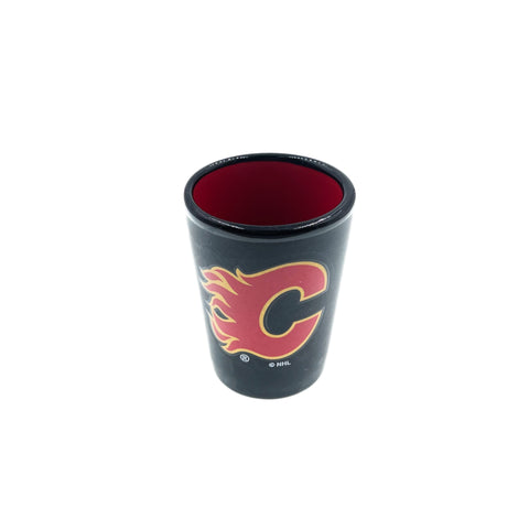 Calgary Flames 2 Tone Shot Glass