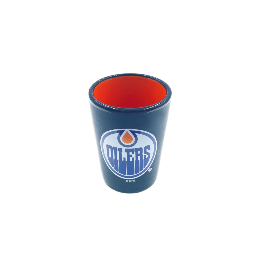Edmonton Oilers 2 Tone Shot Glass