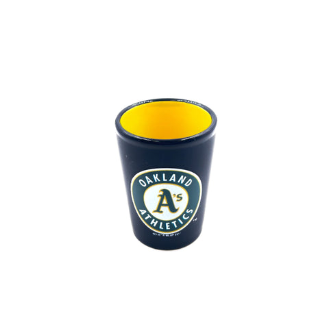 Oakland Athletics 2 Tone Shot Glass