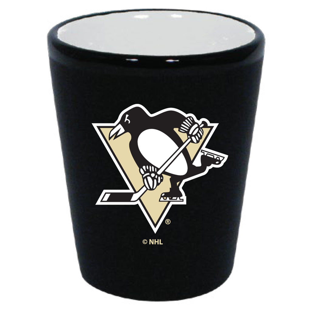 Pittsburgh Penguins 2 Tone Shot Glass