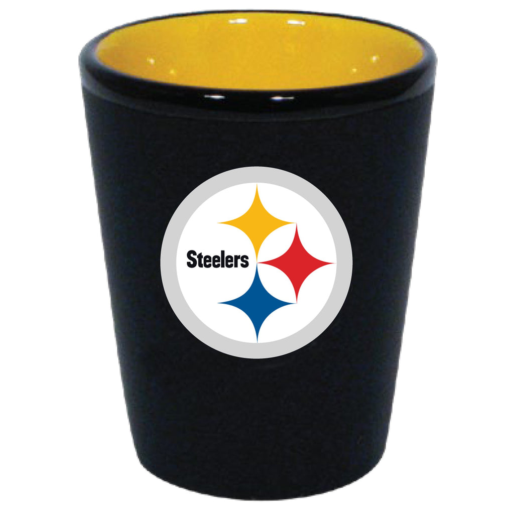 Pittsburgh Steelers 2 Tone Shot Glass