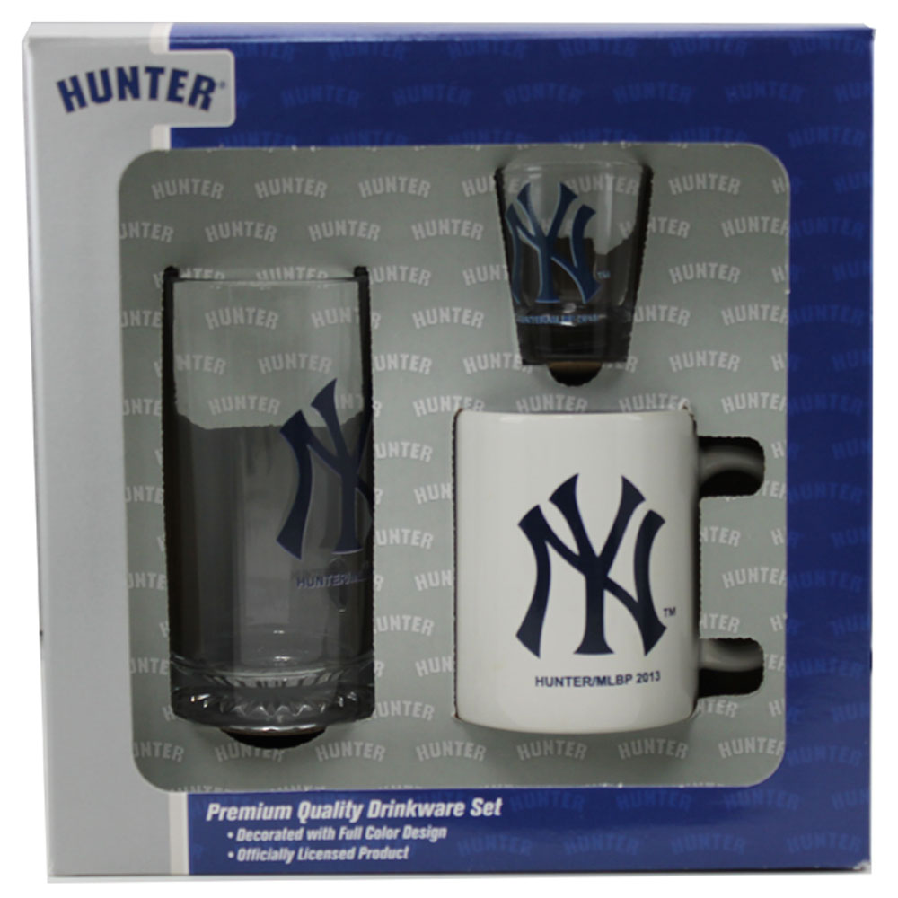 New York Yankees 3pc Drinkware Set