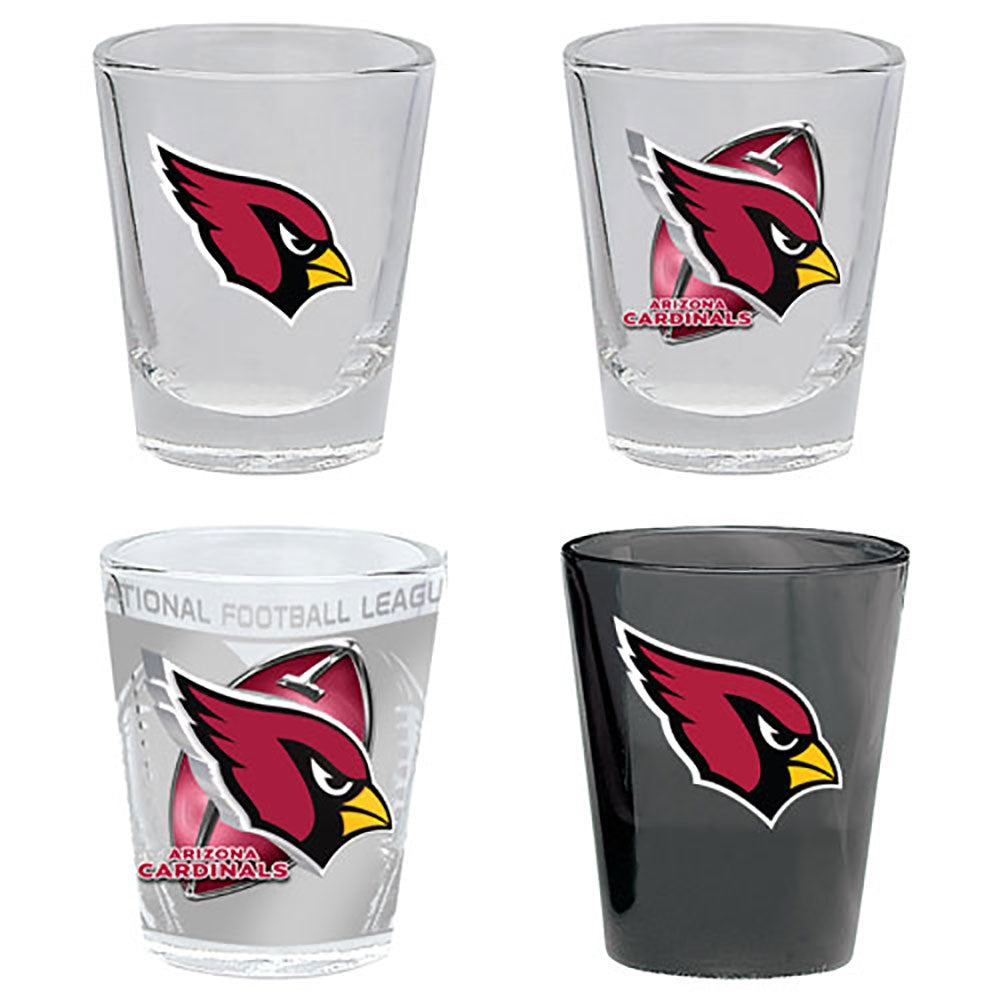 Arizona Cardinals 4pc Collector Shot Glass