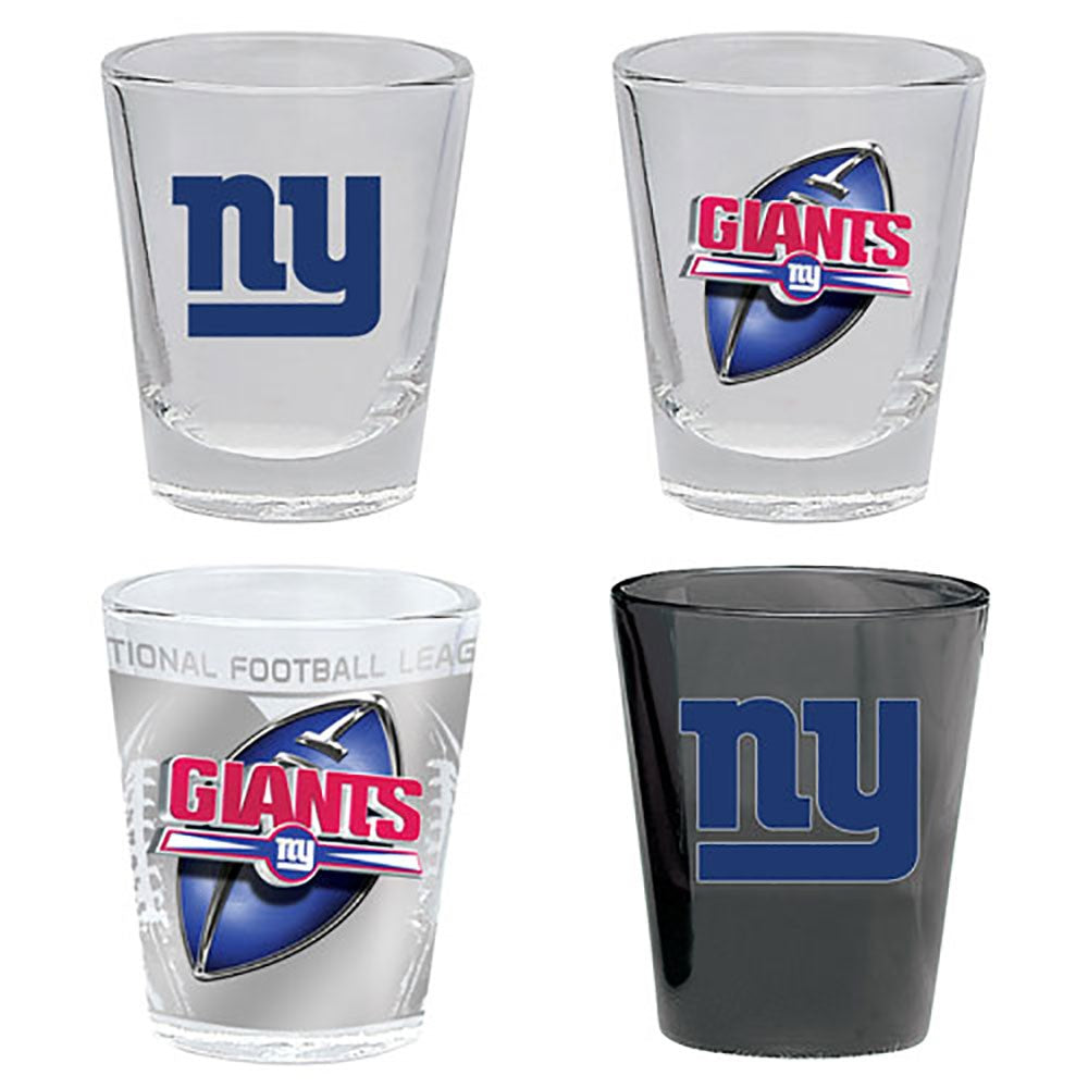 New York Giants 4pc Collector Shot Glass