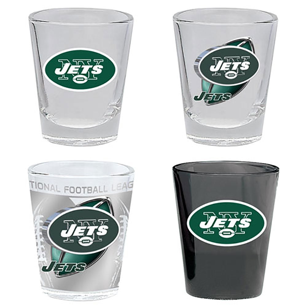 New York Jets 4pc Collector Shot Glass