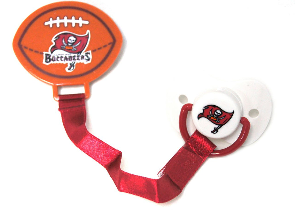 Tampa Bay Buccaneers Pacifier w/ Clip