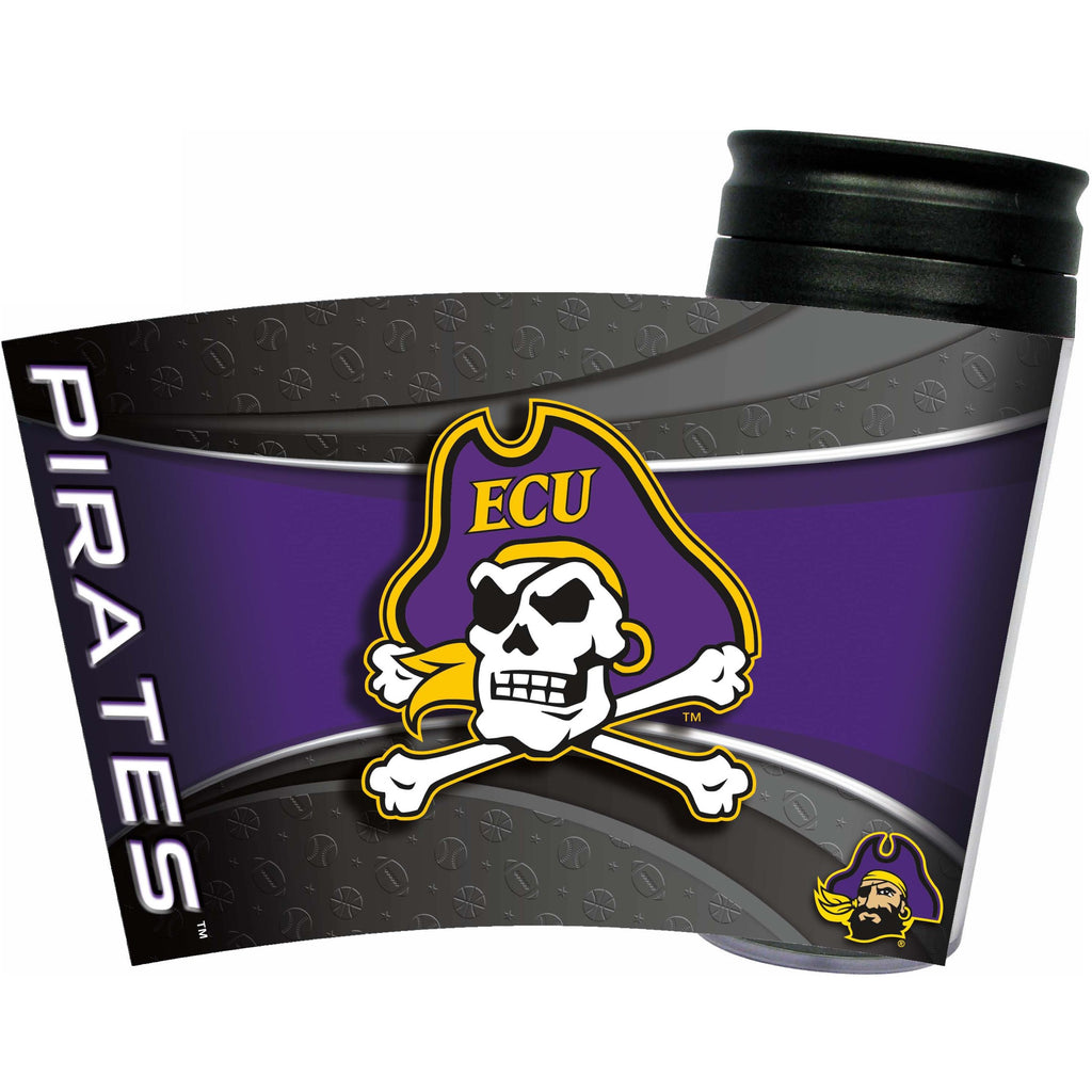 East Carolina Pirates Acrylic Tumbler w/ Wrap