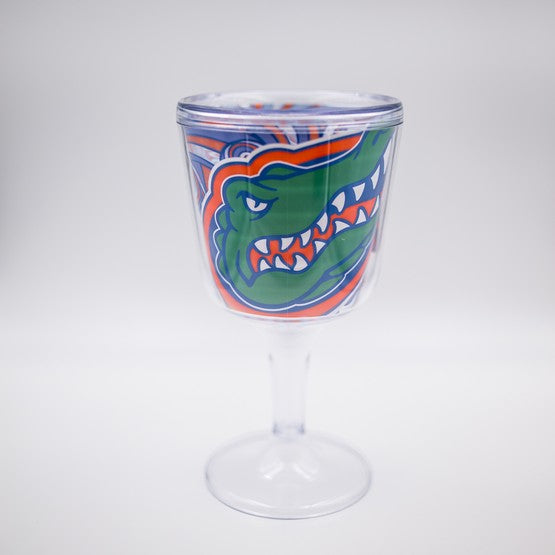 Florida Gators Acrylic Wine Glass
