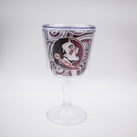 Florida State Seminoles Acrylic Wine Glass