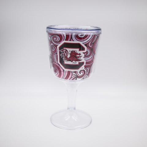 South Carolina Gamecocks Acrylic Wine Glass