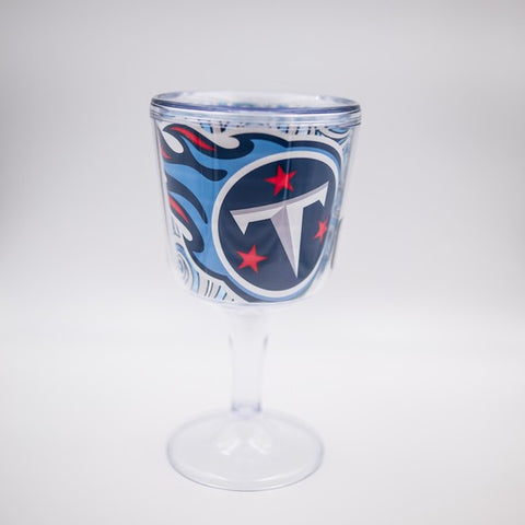 Tennessee Titans Acrylic Wine Glass