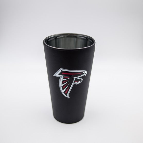 Atlanta Falcons Black Matte/Chrome Pint