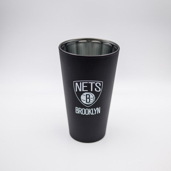 Brooklyn Nets Black Matte/Chrome Pint