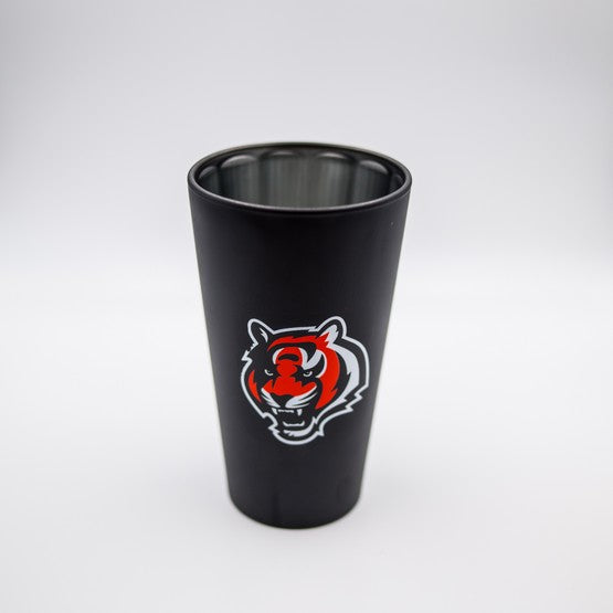 Cincinnati Bengals Black Matte/Chrome Pint