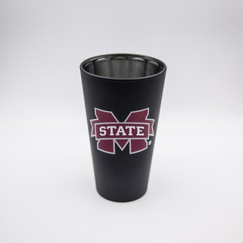 Mississippi State Bulldogs Black Matte/Chrome Pint