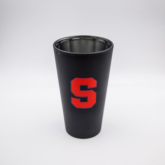 Syracuse Orange Black Matte/Chrome Pint