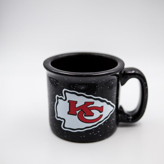 Kansas City Chiefs Campfire Mug Black