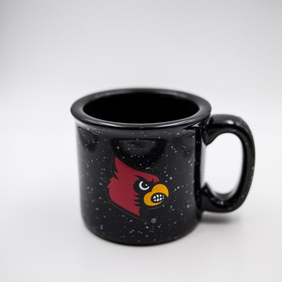 Louisville Cardinals Campfire Mug Black