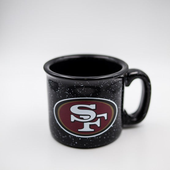 San Francisco 49ers Campfire Mug Black