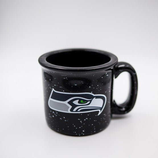 Seattle Seahawks Campfire Mug Black