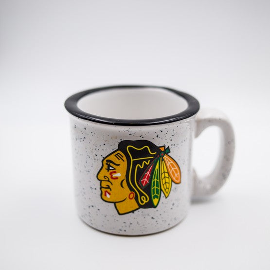 Chicago Blackhawks Campfire Mug White