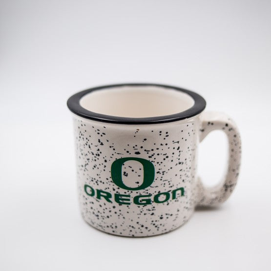 Oregon Ducks Campfire Mug White