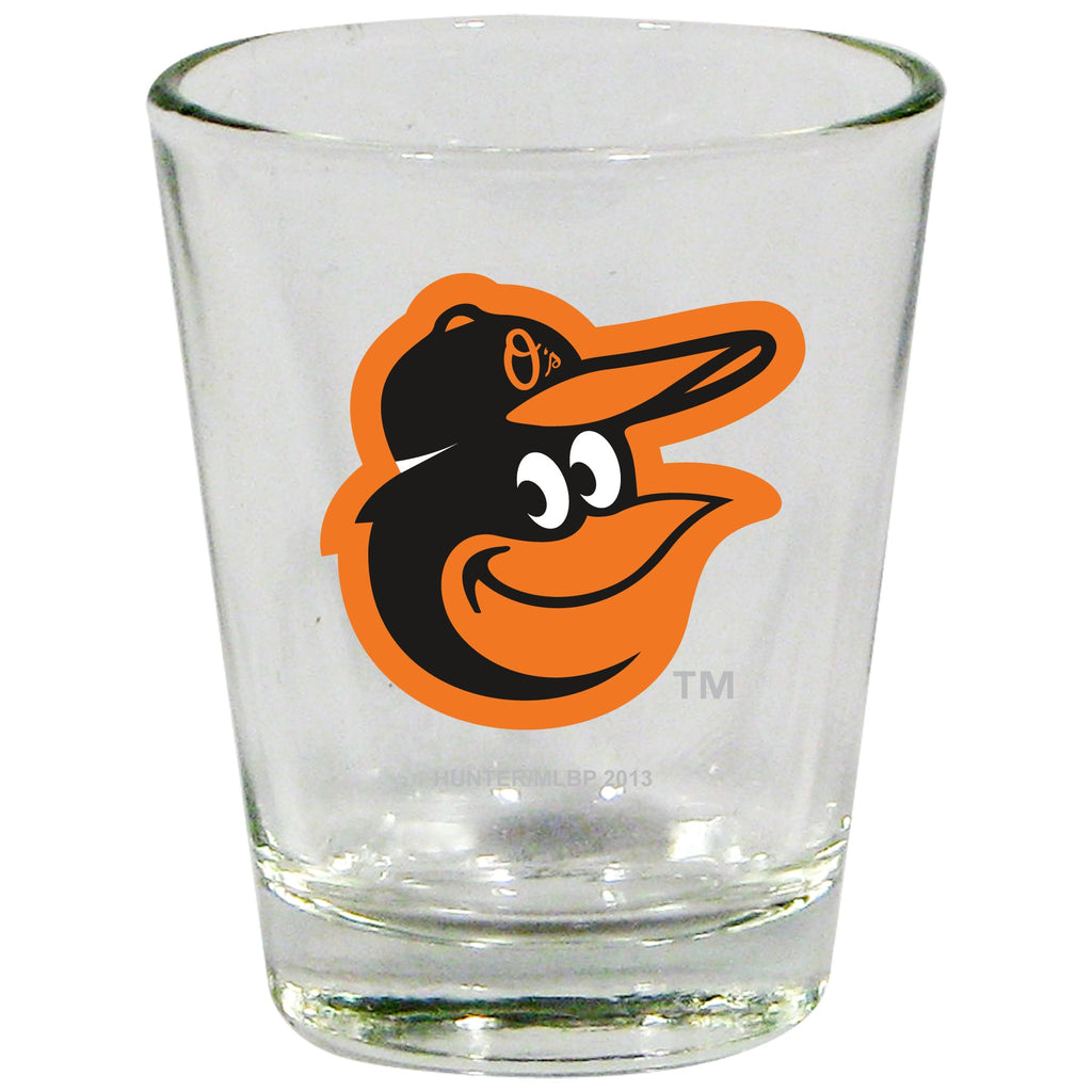 Baltimore Orioles Clear Shot Glass