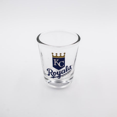 Kansas City Royals Clear Shot Glass