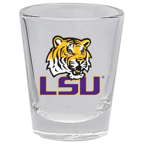 LSU Tigers Clear Shot Glass