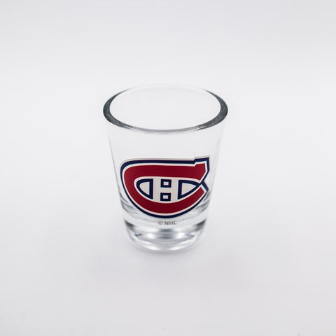 Montreal Canadiens Clear Shot Glass