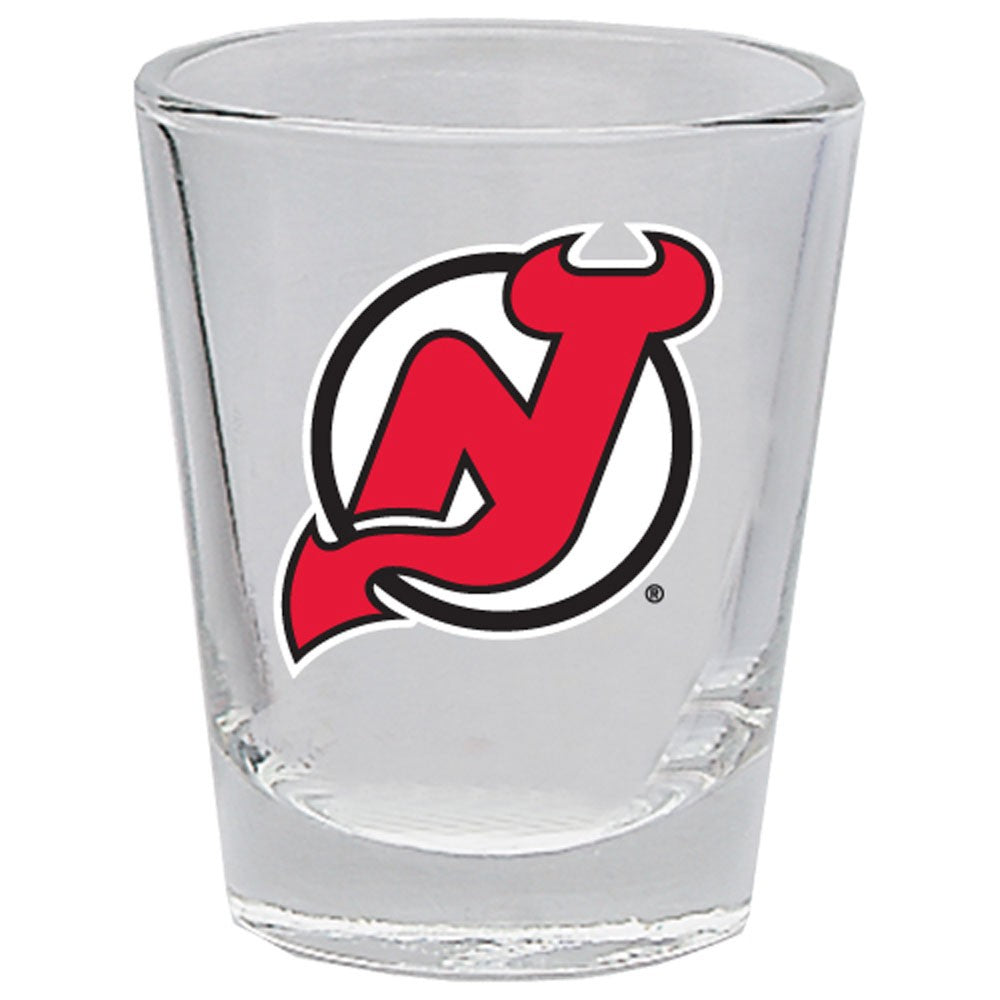 New Jersey Devils Clear Shot Glass